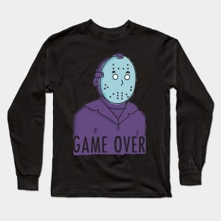 Game Over 8 bit Long Sleeve T-Shirt